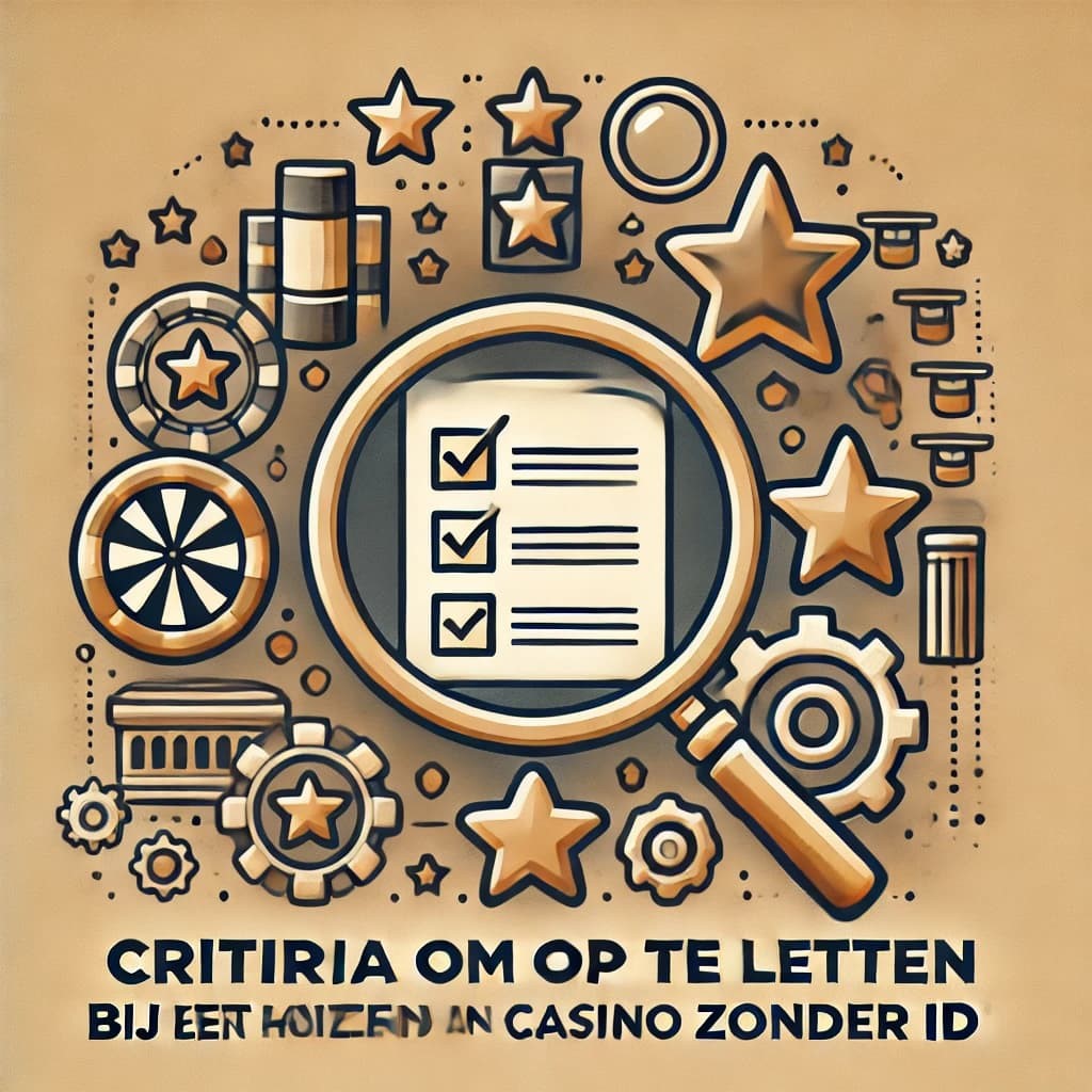 Criteria om Op te Letten bij het Kiezen van een